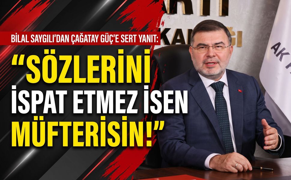 Bilal Saygılı’dan Çağatay Güç’e sert eleştiriler