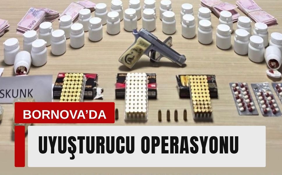 İzmir’de bir evde binlerce hap ele geçirildi