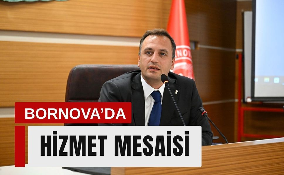 Bornova’da hizmet mesaisi