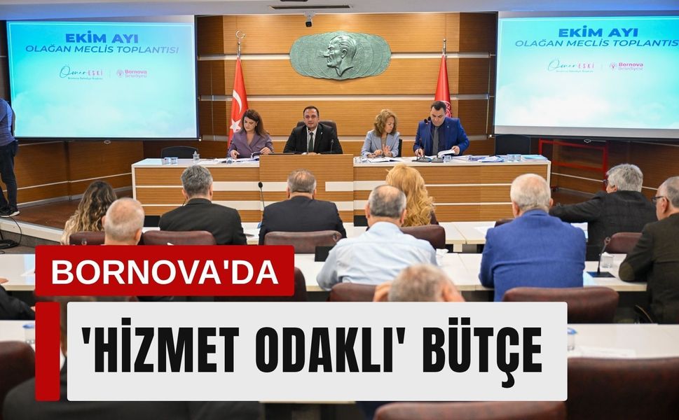 Bornova'da 'Hizmet Odaklı' bütçe