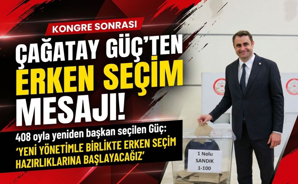 Çağatay Güç 408 oyla yeniden başkan seçildi