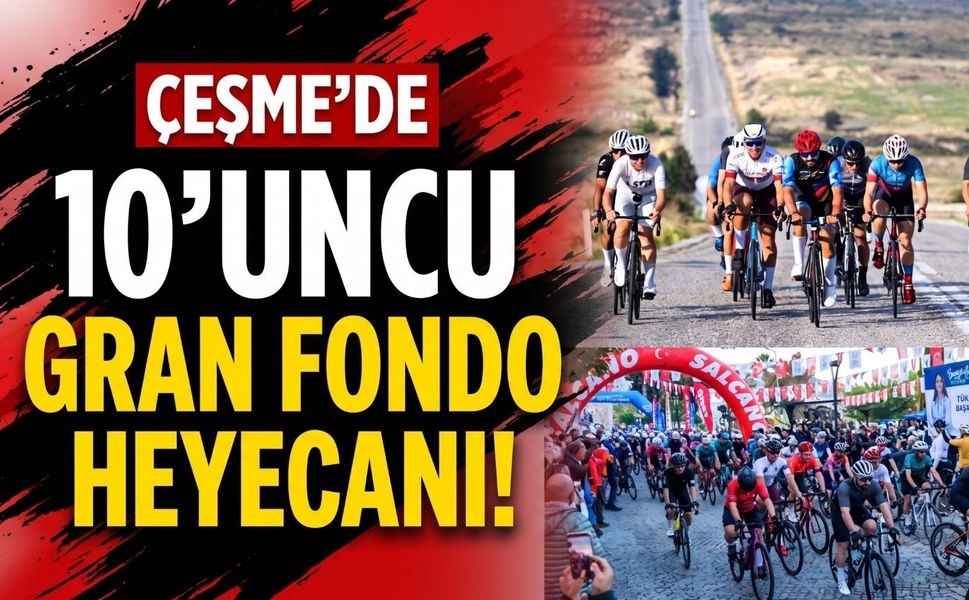 Veloturk Gran Fondo Çeşme’de 809 sporcu yarıştı