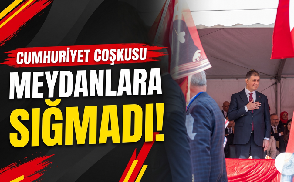 Cumhuriyet coşkusu meydanlara sığmadı!