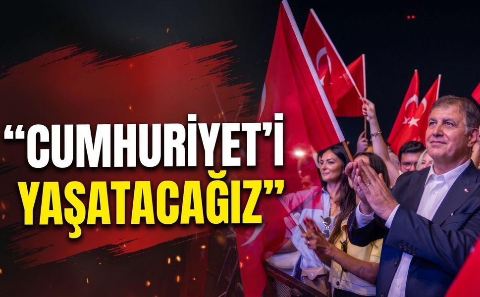Başkan Tugay’dan 29 Ekim mesajı: 'Cumhuriyet’i yaşatacağız'