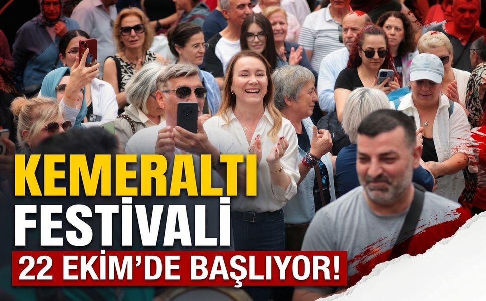 Kemeraltı Festivali 22 Ekim’de başlıyor: İzmir’e kültür ve sanat daveti