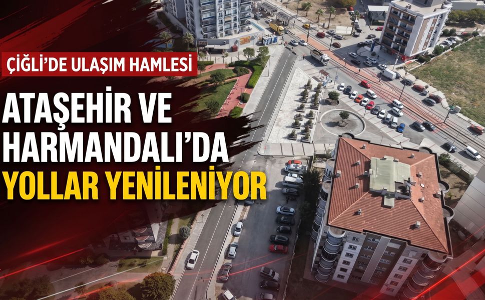 İzmir’de iki güzergahta yol mesaisi