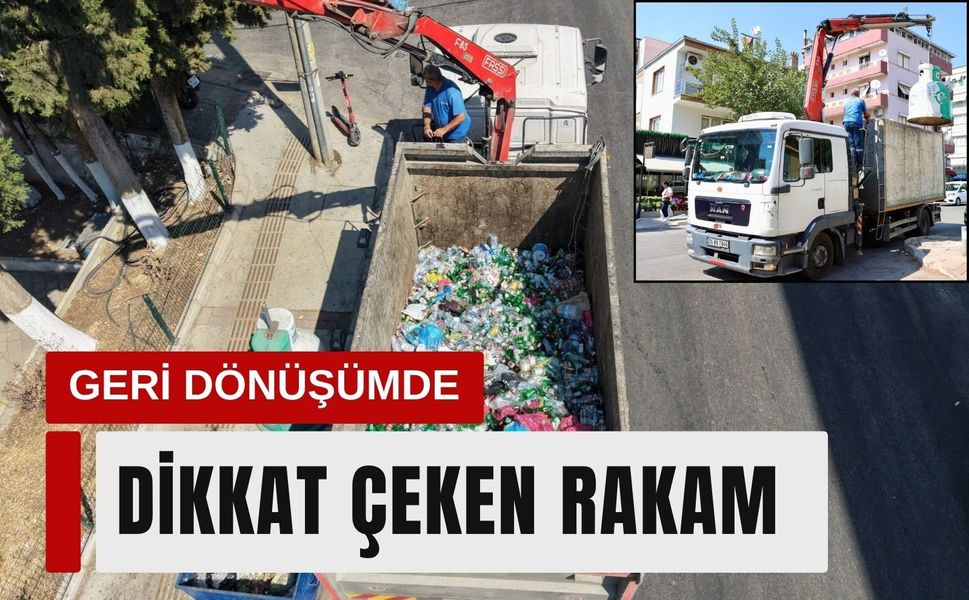 Buca’da 158 ton cam atık geri dönüşüme kazandırıldı
