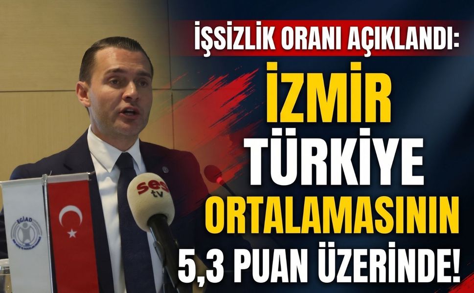 EGİAD açıkladı: İzmir’de genç işsizlik alarm veriyor!