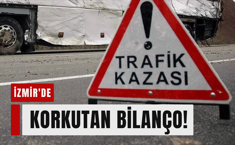 İzmir'de korkutan kaza istatistiği: Kazaların %61’i motosiklet kaynaklı!