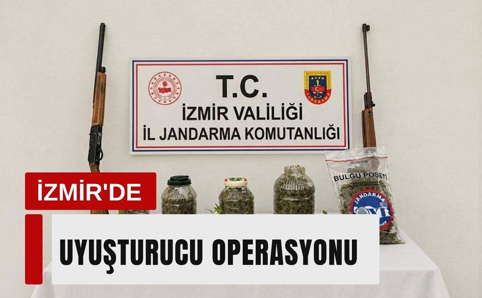 İzmir Ödemiş’te operasyon: 1 tutuklama