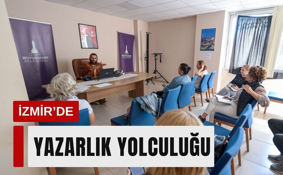 İzmir’de 10 aylık yazarlık maratonu başladı