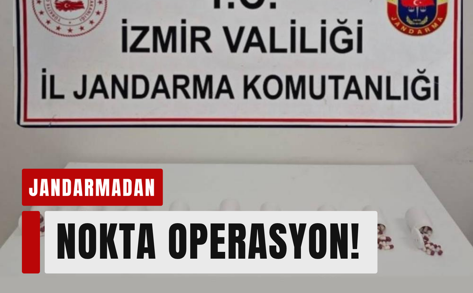 Seferihisar’da hap operasyonu: 2 tutuklama!