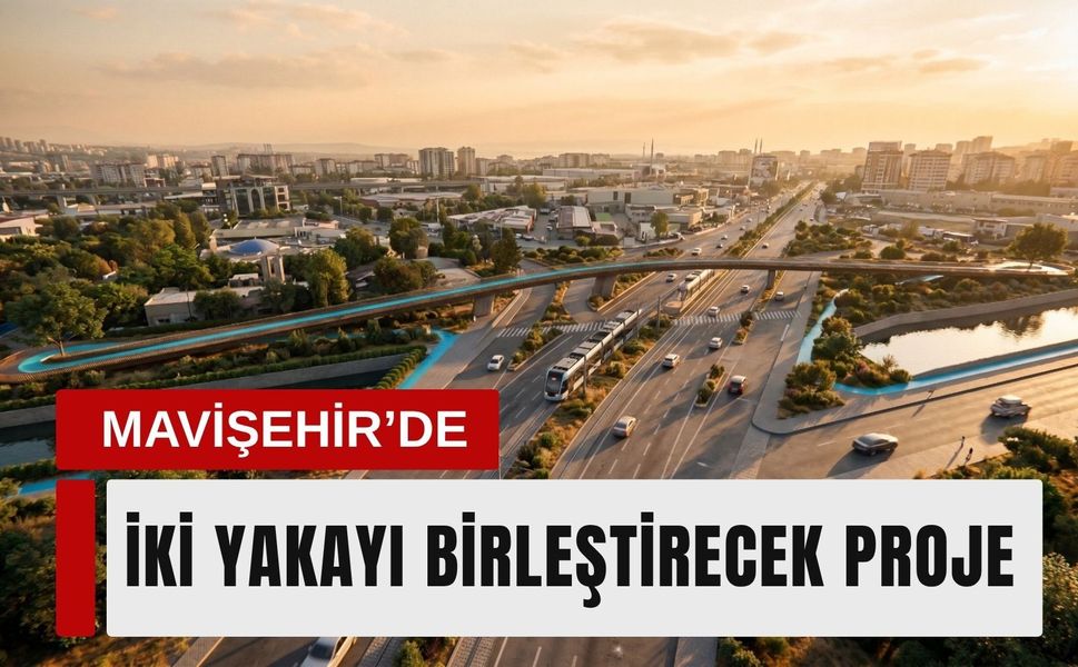 Mavişehir’de yeşil alanları birleştirecek proje