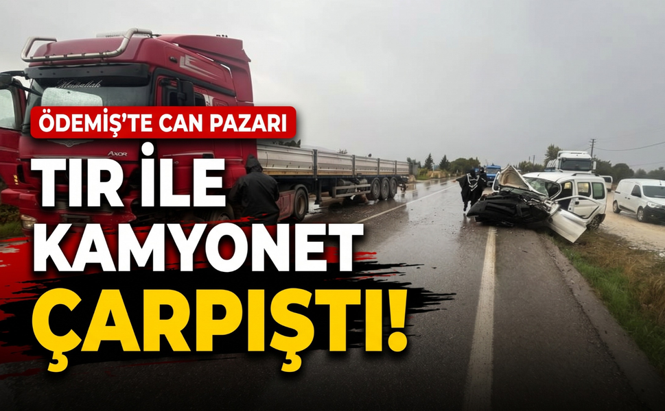İzmir’de hatalı sollama ölümle bitti!