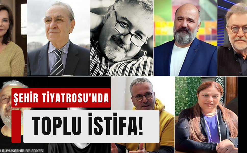 İzmir Şehir Tiyatrosu Danışma Kurulu'ndan toplu istifa!