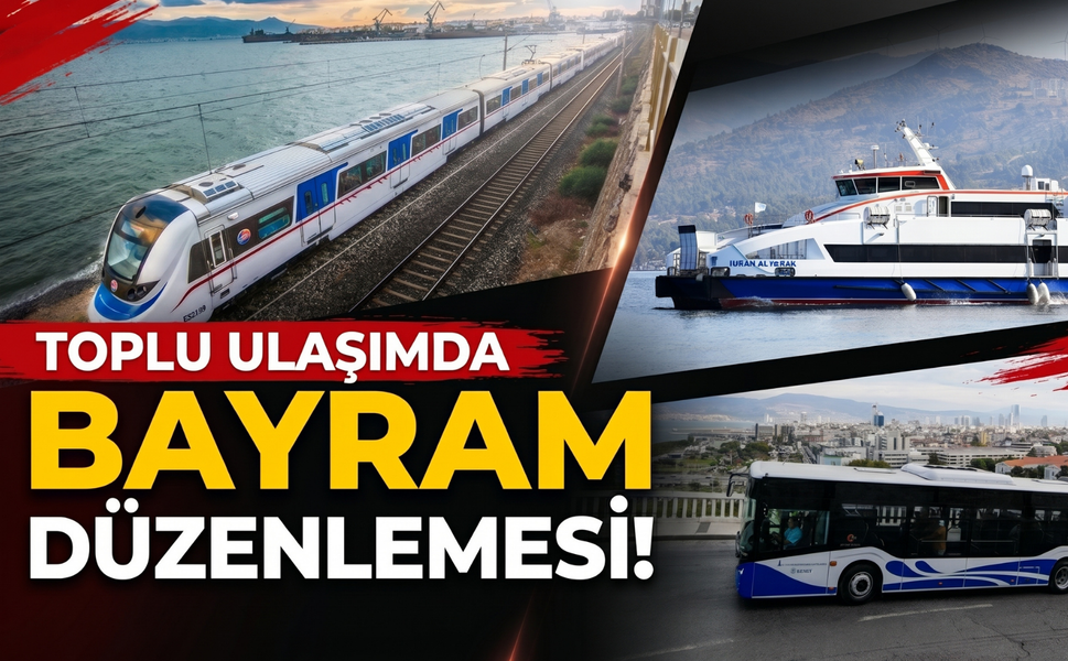 İzmir’de 29 Ekim ulaşım tarifesi belli oldu