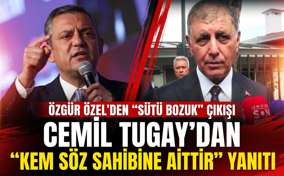 Tugay’dan Özel’e: 'Kem söz sahibine aittir!'
