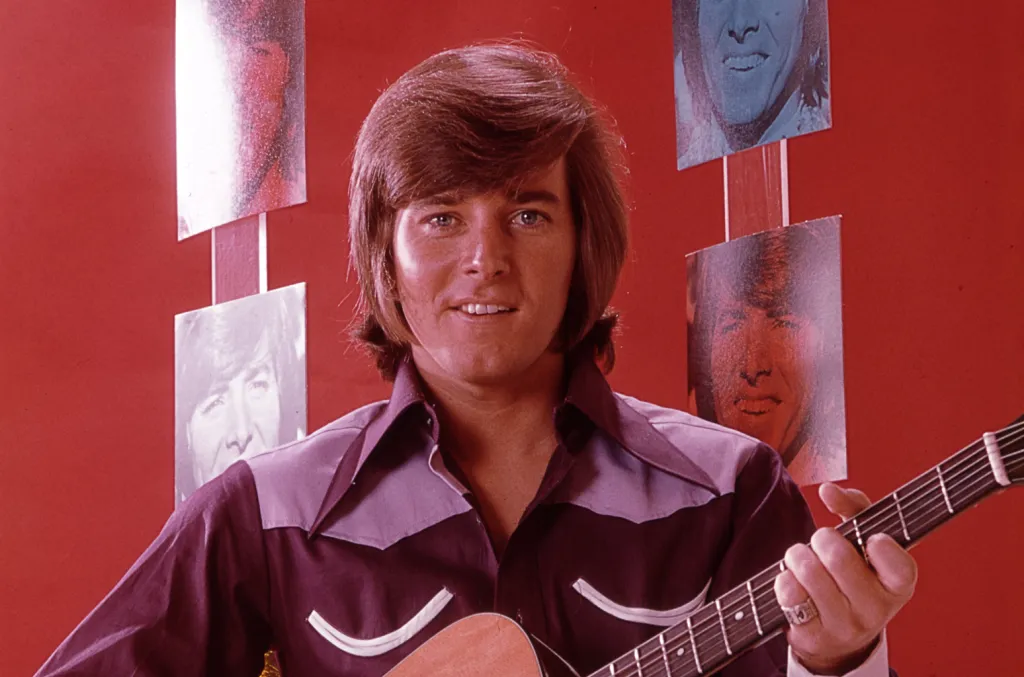 Bobby Sherman Red Background Billboard 1548