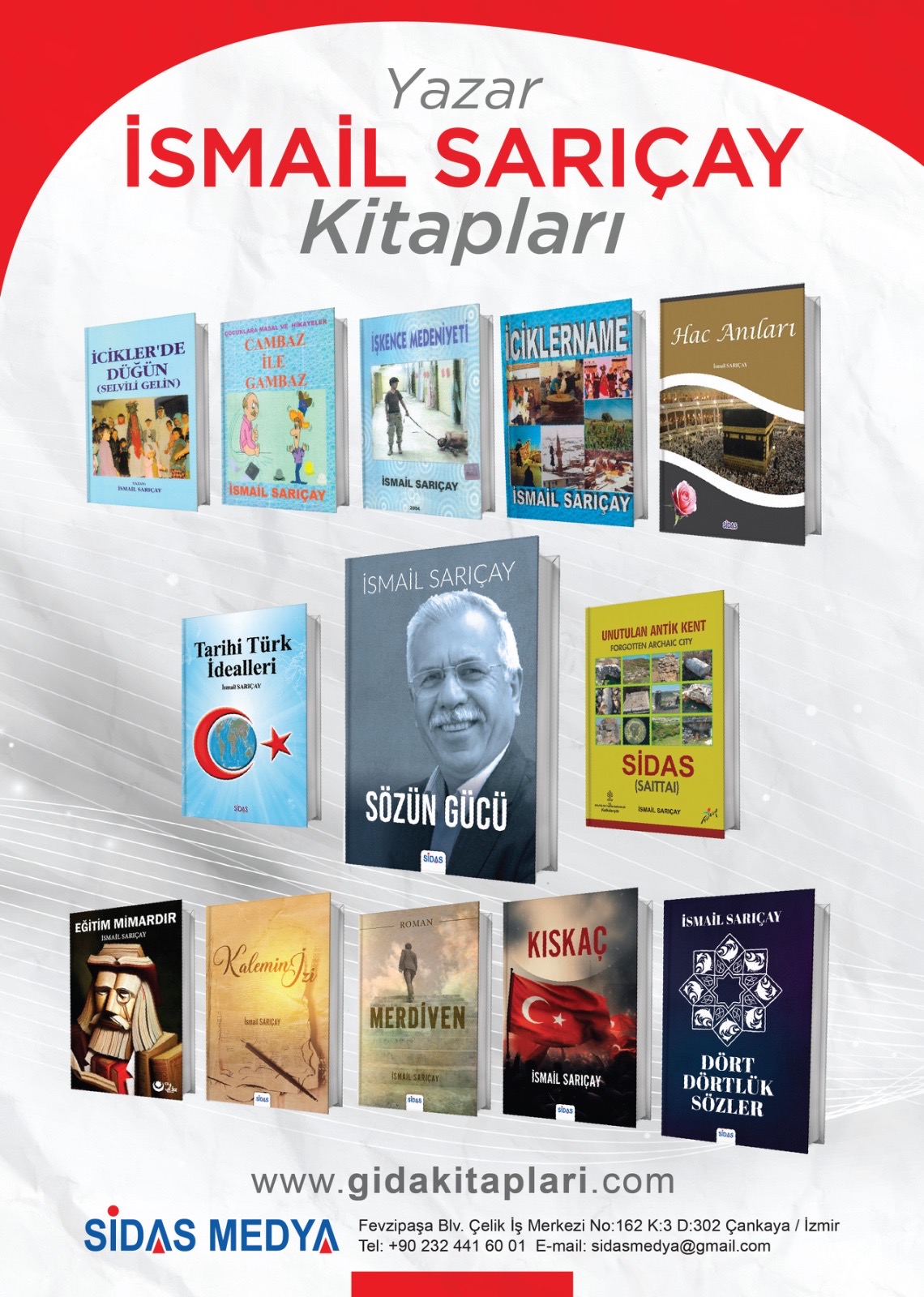 İsmail Sarıçay Tüm Kitaplar