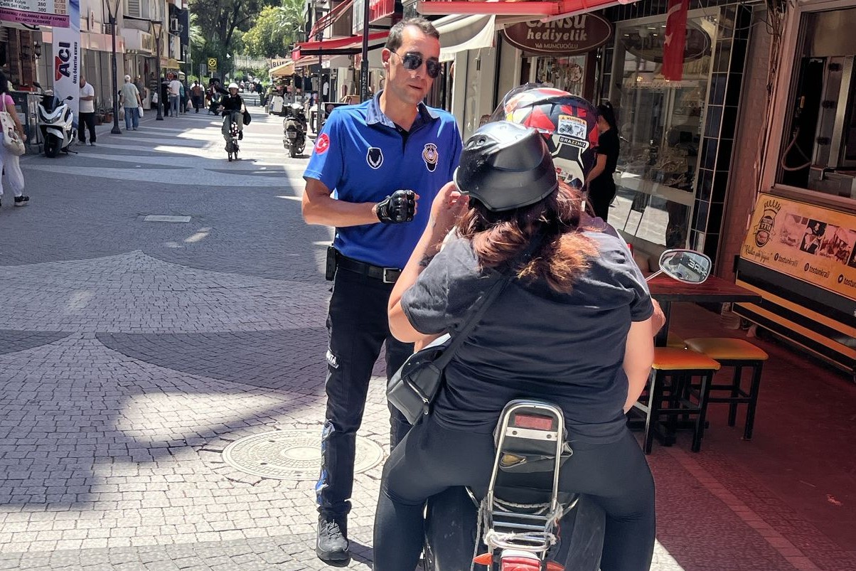 Sevgi Yollarını Kullanan Motosiklet Sürücülerine Denetim (1)