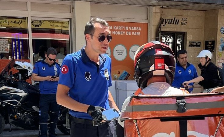 Sevgi Yollarını Kullanan Motosiklet Sürücülerine Denetim (2)