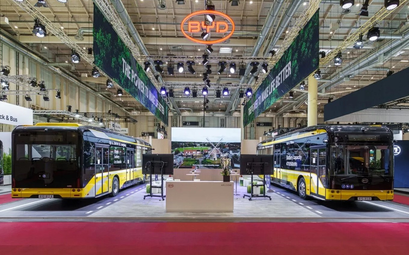 Src 340X1912Xbyd Den 700 Km Menzilli Elektrikli Otobus Byd B13 B