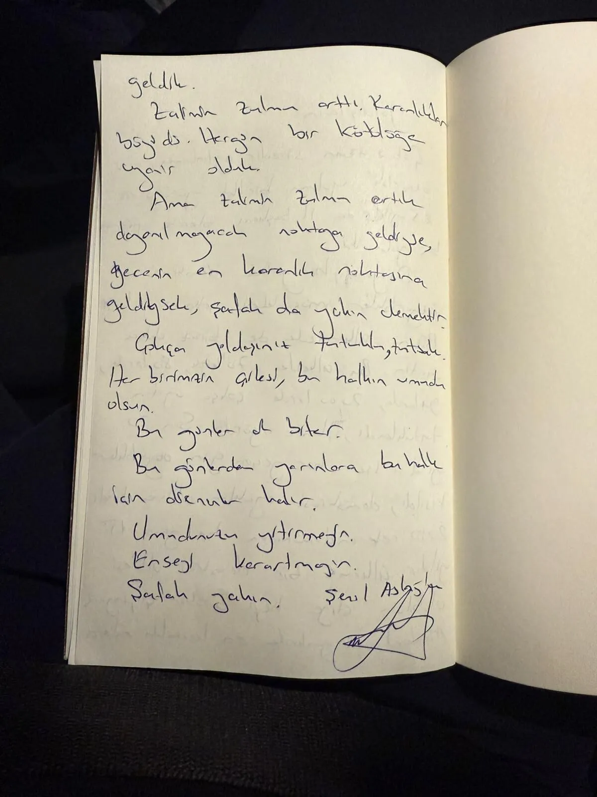 Aslanoglundan Cezaevinden Bir Paylasim Daha Safak Yakin 3