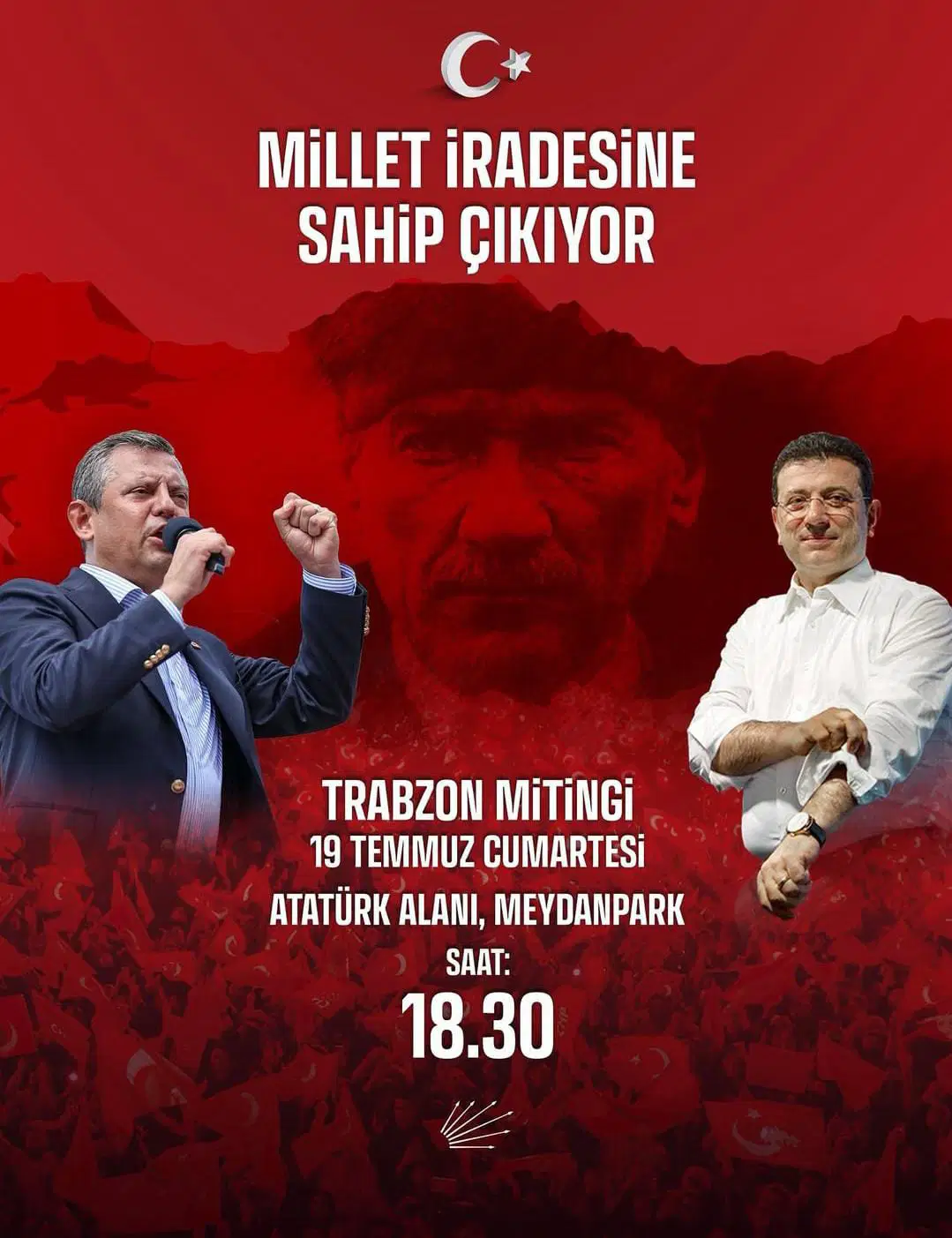 Chpnin Millet Iradesine Sahip Cikiyor Mitinginin Yeni Adresi Belli Oldu 1