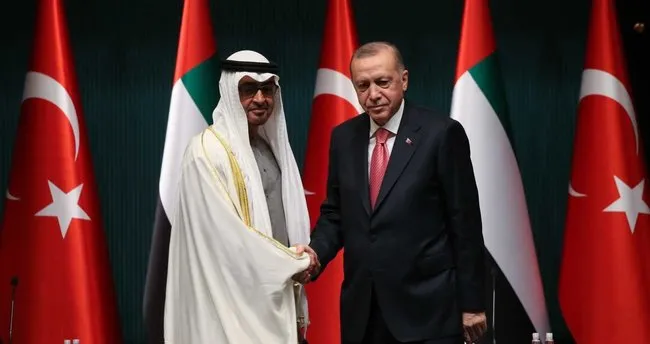 Cumhurbaşkanı Erdoğan, Bae Lideri Al Nahyan Ile Görüştü