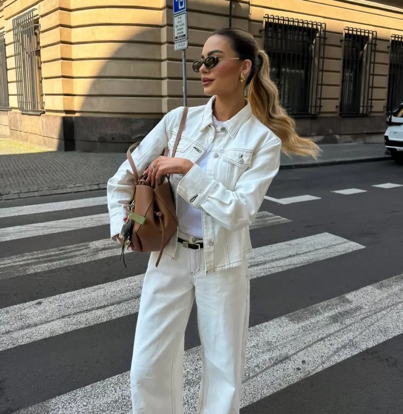 En Trend Kot Ceketler Beyaz Kot Ceketler 819X1024