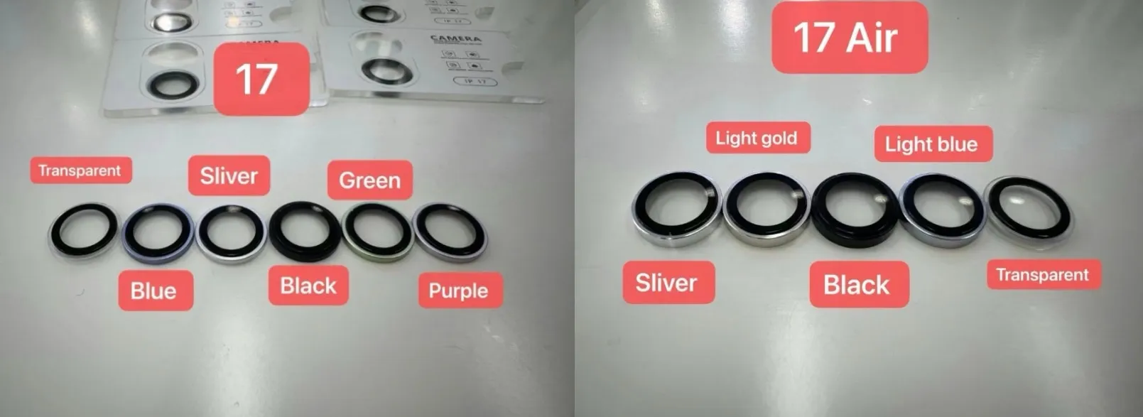 Iphone 17 Camera Protectors