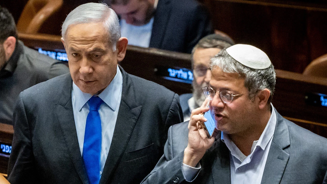 Israilde Asiri Sagci Bakan Itamar Ben Gvir Netanyahuya Koalisyondan Cekilme Tehdidinde Bulundu 6Wu1