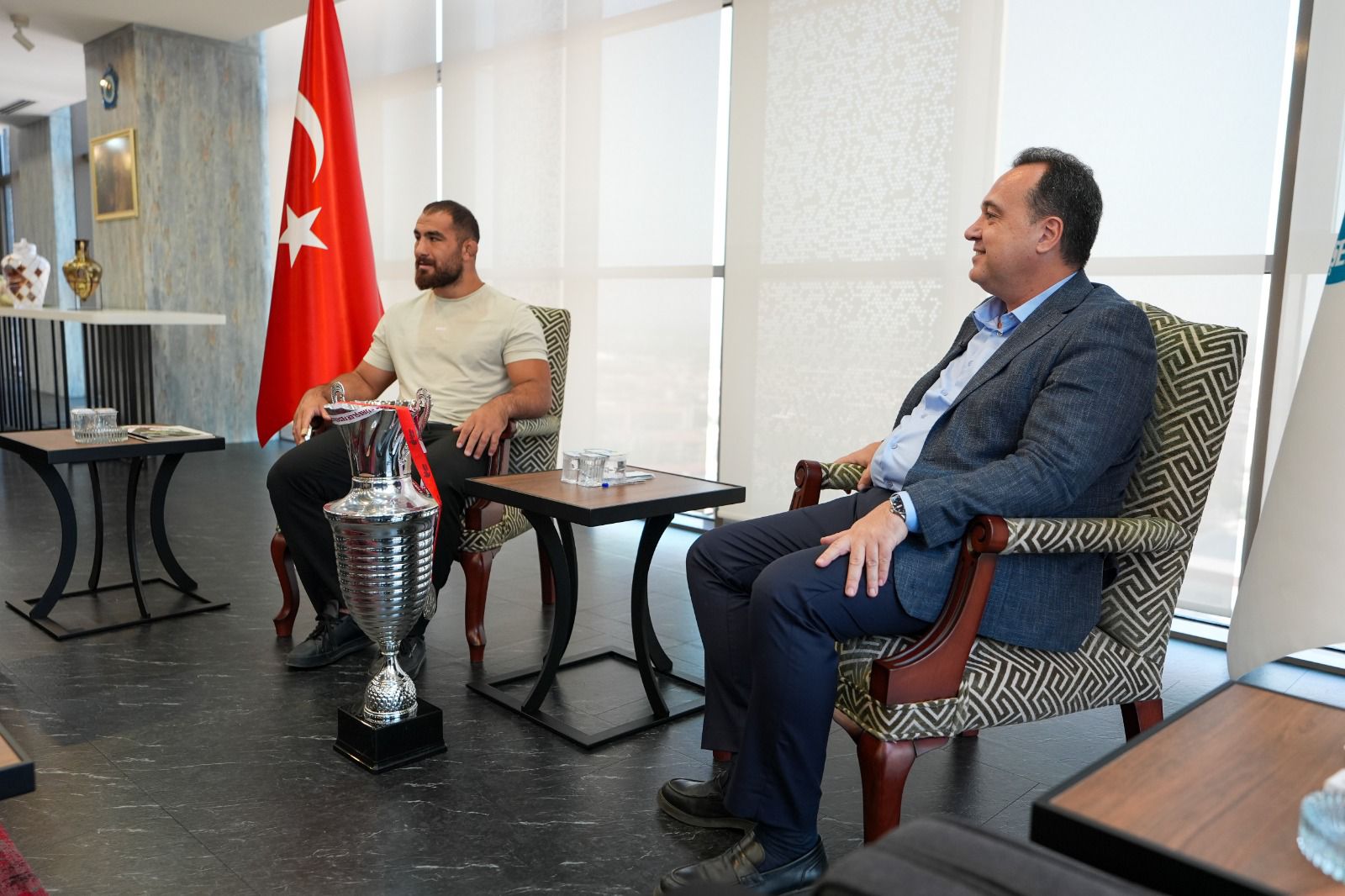 Kırkpınar Finalisti Feyzullah Aktürk’ten Başkan Dutlulu’ya Şampiyonluk Sözü (3)