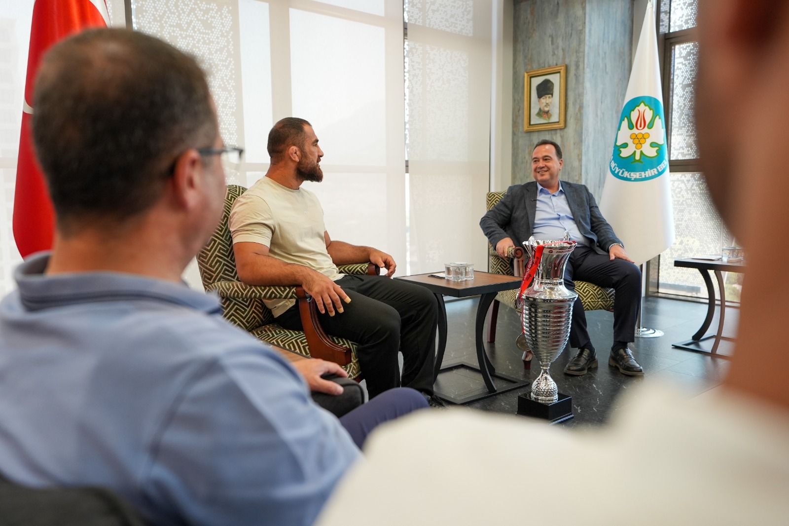 Kırkpınar Finalisti Feyzullah Aktürk’ten Başkan Dutlulu’ya Şampiyonluk Sözü (4)