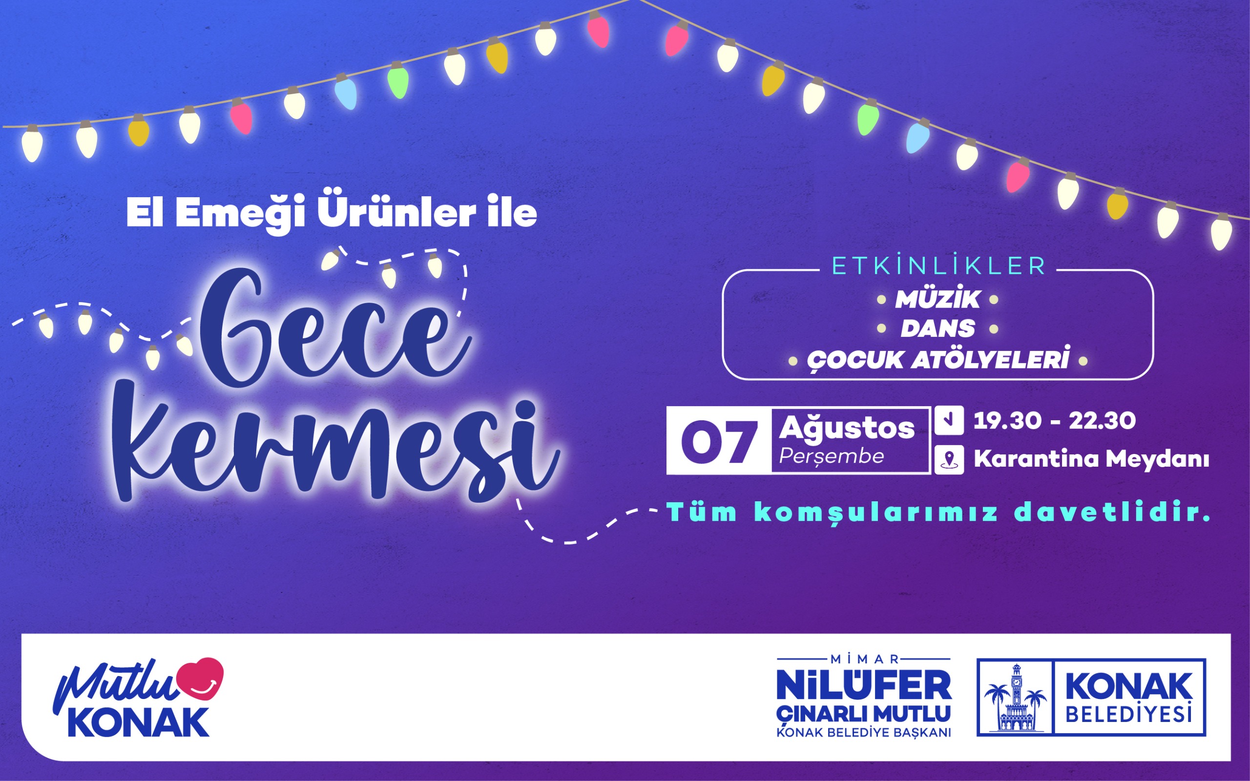 Konak'ta Kadınların El Emeği Gece Kermesi'nde Değerlenecek