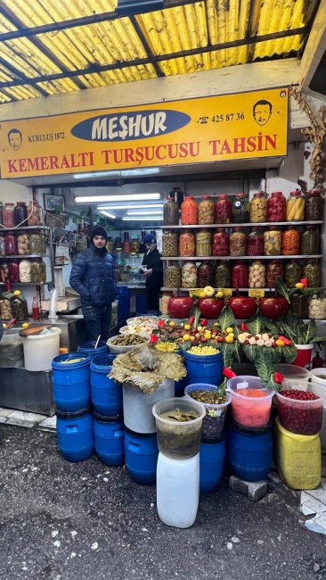 Meşhur Kemeraltı Turşucusu Tahsin