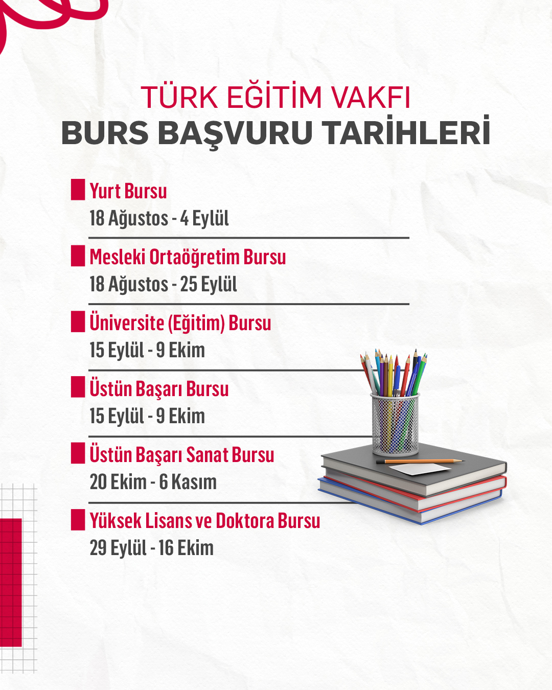 1755177659 T E V 2025 2026 Burs Ba Vuru Tarihleri