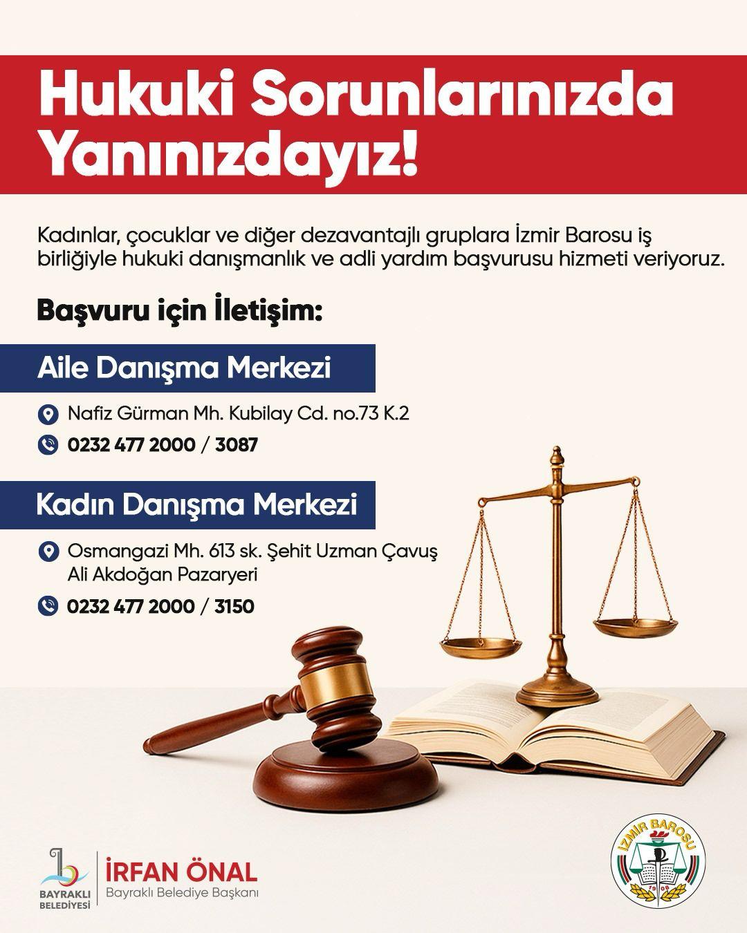 Bayraklı’da Kadın Ve Çocuklara Ücretsiz Hukuki Destek (2)