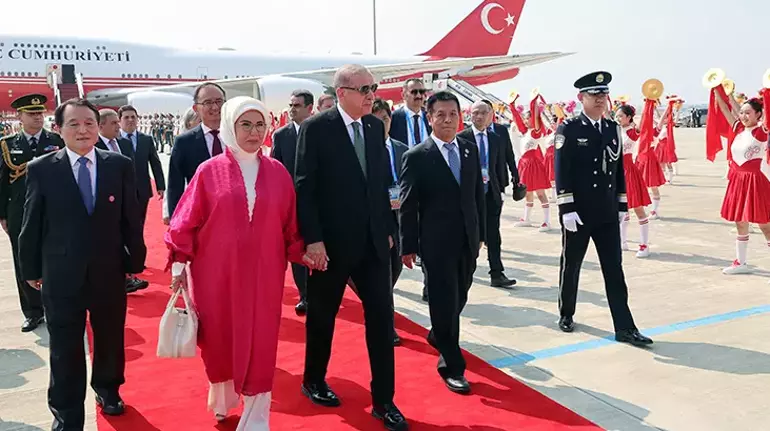 Cumhurbaşkanı Erdoğan Çin’de Şi̇ö Zirvesinde Kritik Görüşme2