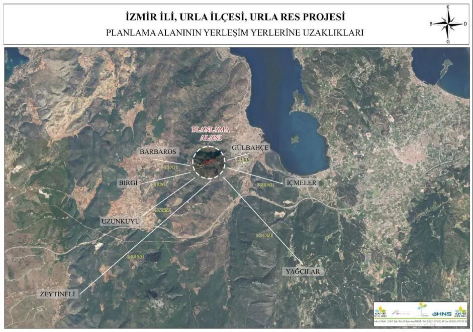 Doğal Sit Alanına Türbin Projesi Urla’da Imar Planı Askıda3