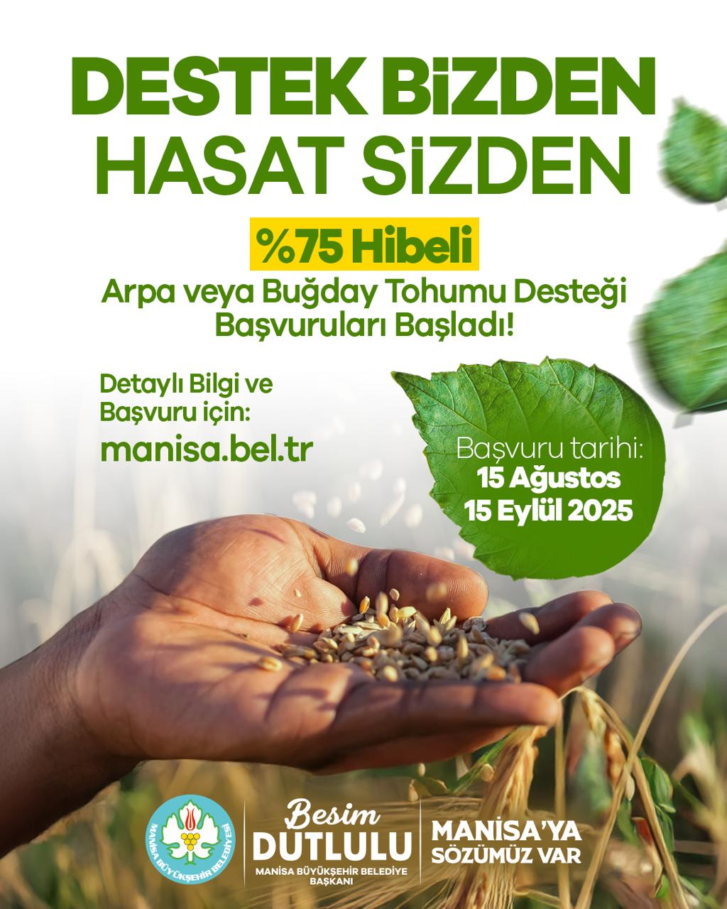 Manisa Büyükşehir Belediyesi’nden Üreticilere Büyük Destek (5)