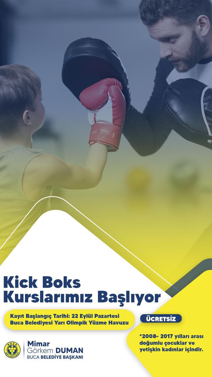 Buca Belediyesi Kick Boks Kursu