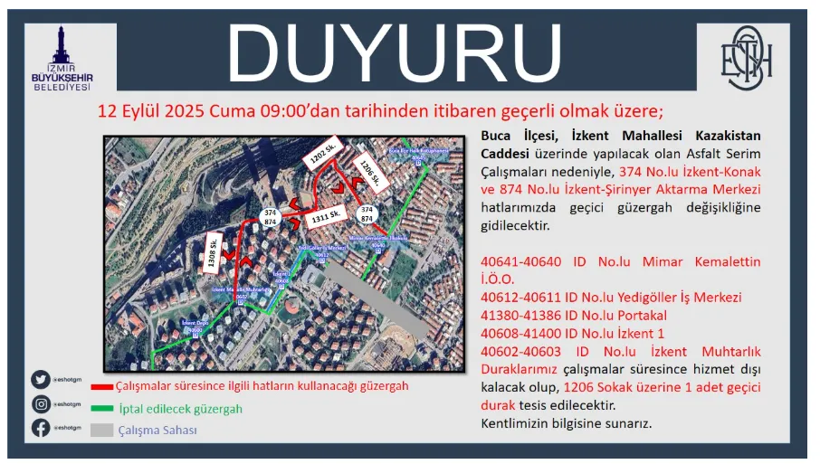 Eshot Duyuru Guncel