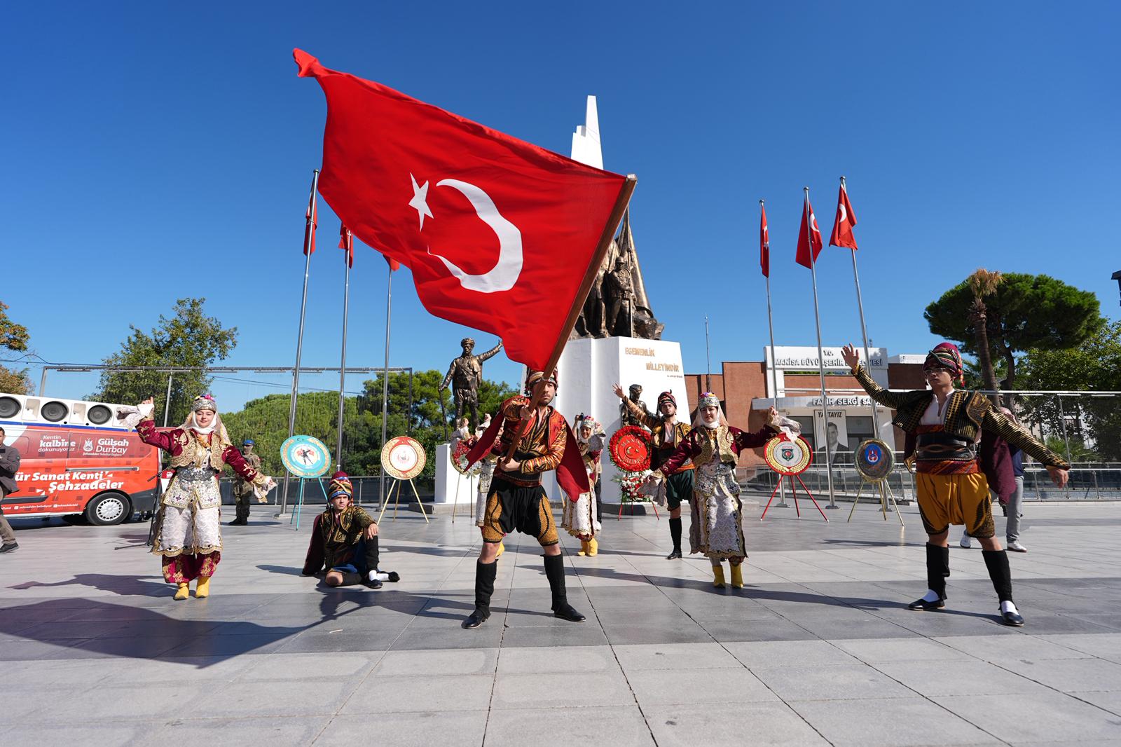 Manisa’da 19 Eylül Gaziler Günü Törenle Kutlandı (7)