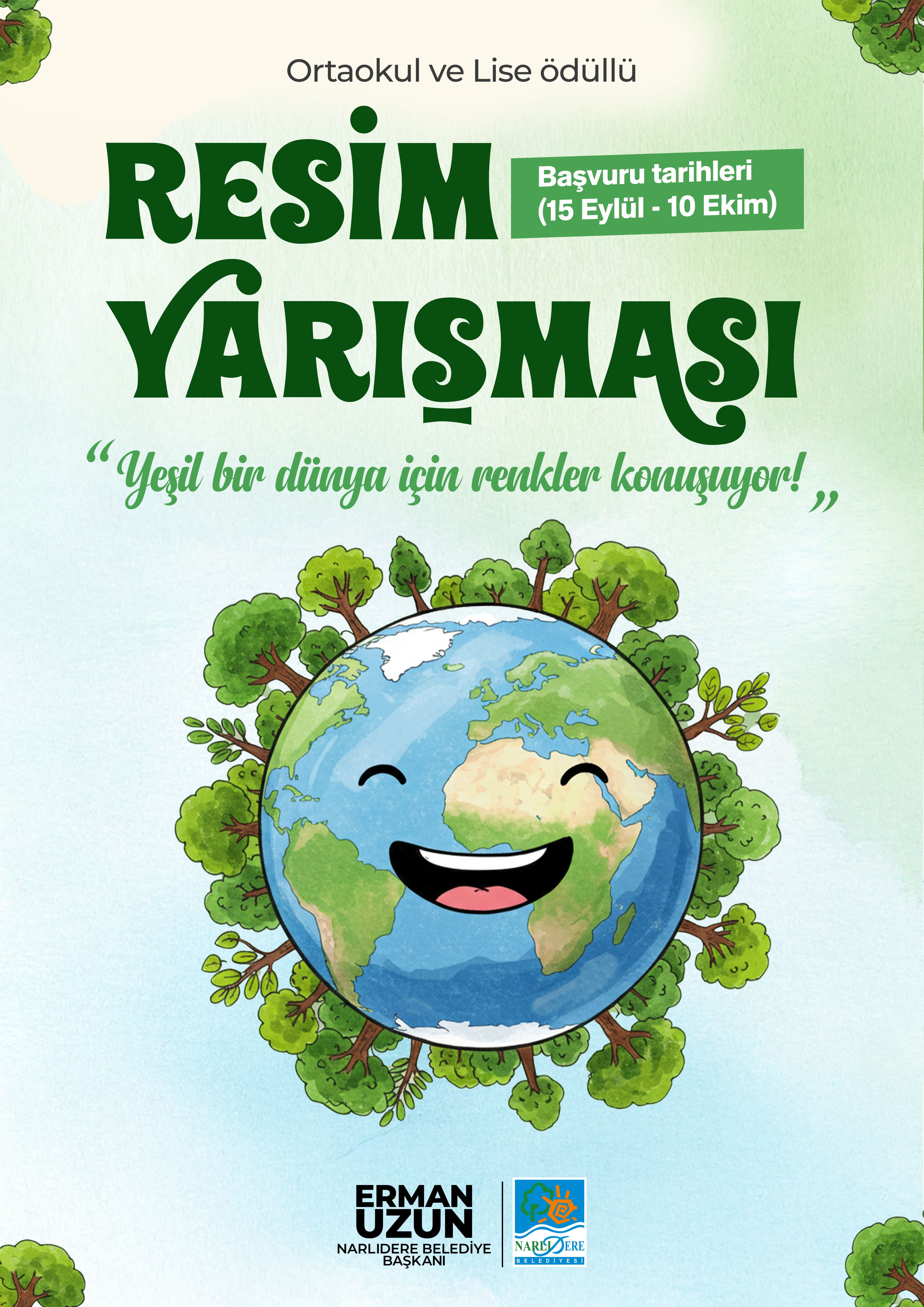 Narlidere Beledi̇yesi̇’nden Çevre Temali Resi̇m Yarişmasi (1)