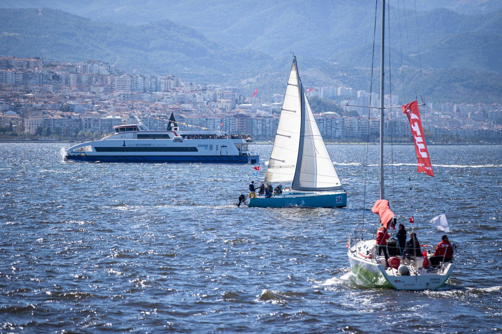 102 Tekne, 102 Mil İzmir’de Tarihi Cumhuriyet Yarışı (5)