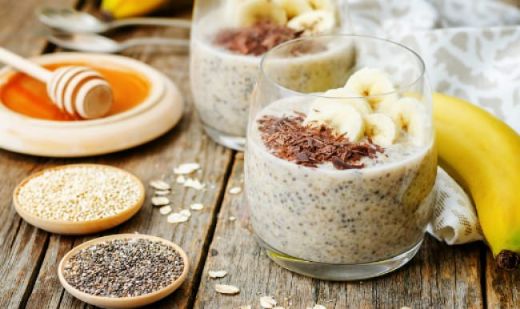 3. Hindistan Cevizli Chia Puding