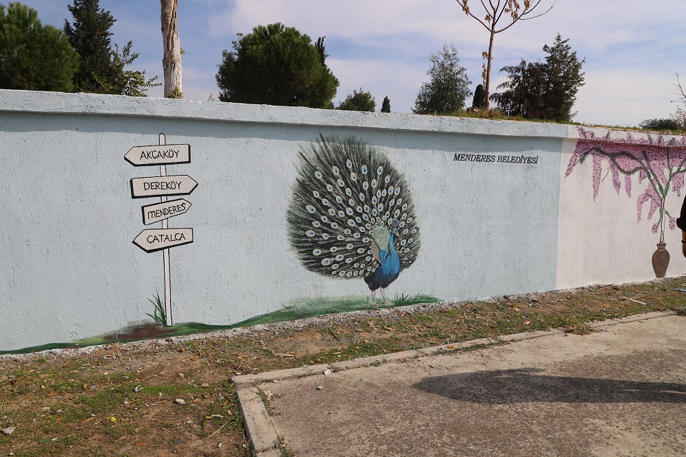 Akçaköy Duvarları Sanatla Yeniden Doğdu (4)