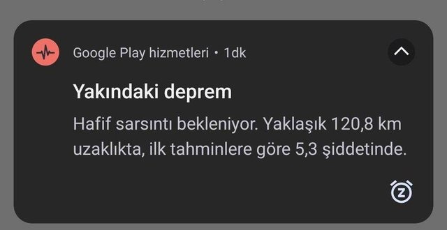 Android Deprem Uyarı Sistemi