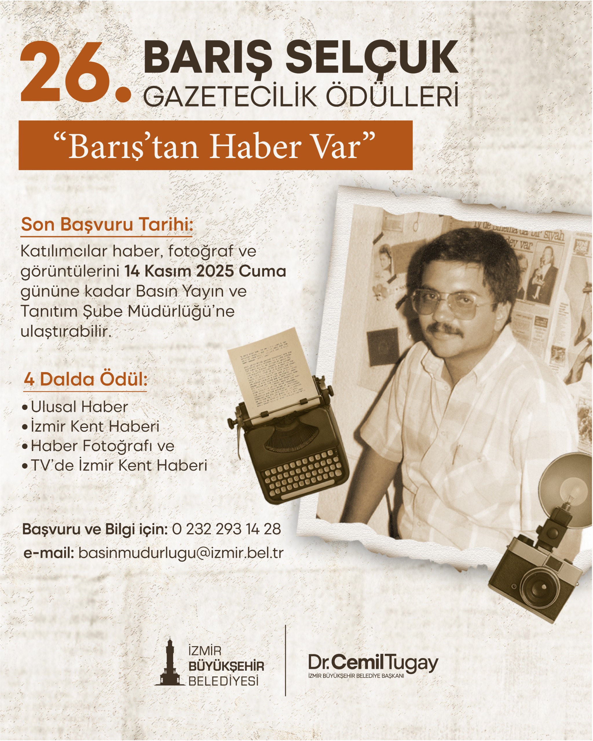 Barış Selçuk Gazetecilik Ödülleri’nde Başvuru Süreci Başladı3